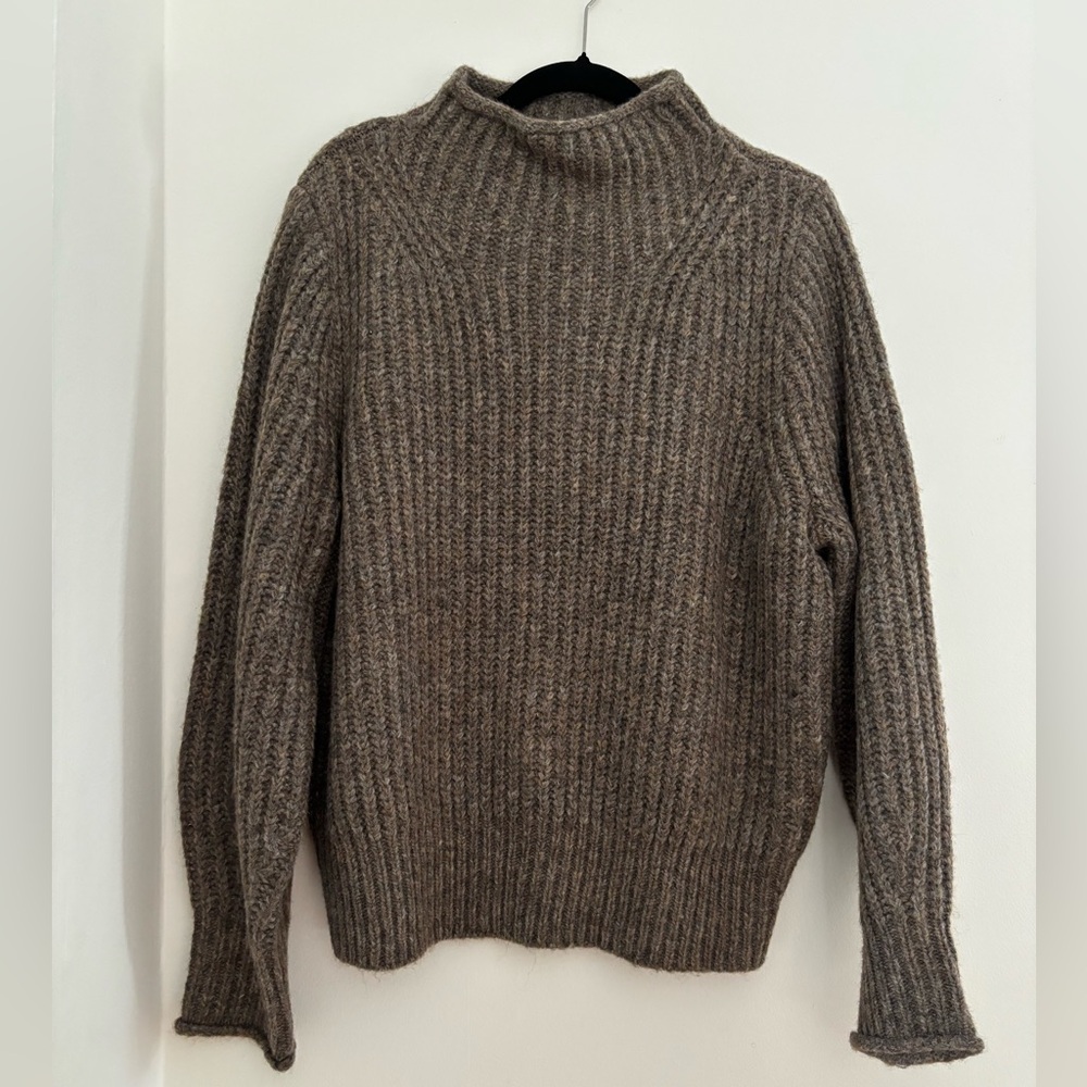 NWT Madewell Loretto Funnel Neck Sweater - cowl neck in M